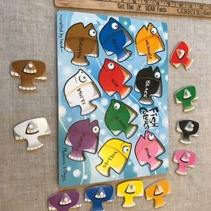 melissa and doug fish color puzzle